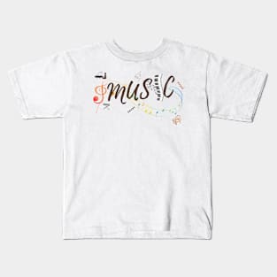 keyboard love Kids T-Shirt